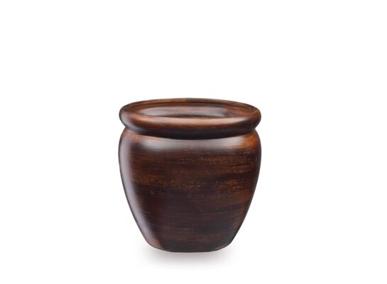 Donica ceramiczna Muza 5 R0723 28 cm brązowy