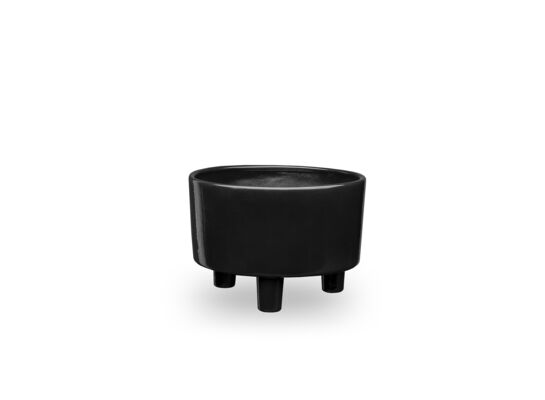 Osłonka ceramiczna Piso 3 J1401 18,5 cm czarna