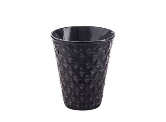 Osłonka ceramiczna Pik J1432 13,5 cm czarna ze srebrem