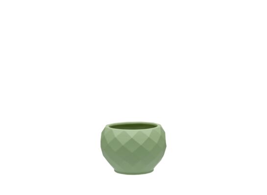 Osłonka ceramiczna Mona 3 M3821 18,5 cm jasnozielony mat