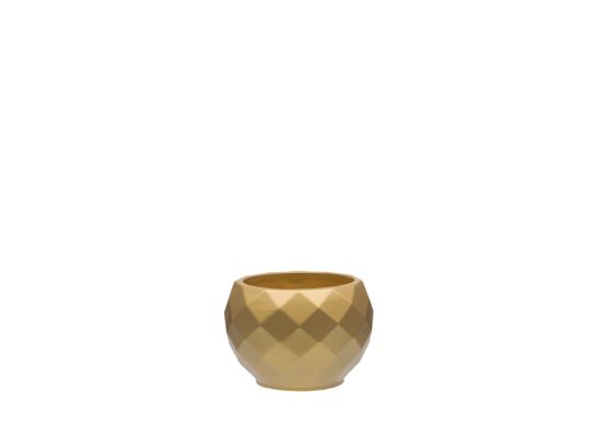 Osłonka ceramiczna Mona 1 J1900 13,5 cm złoty