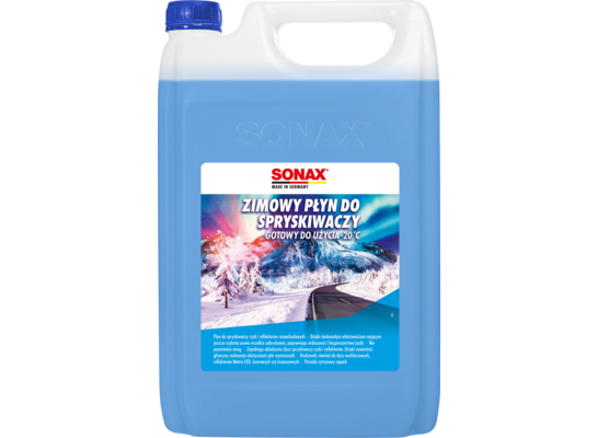 Zimowy płyn do spryskiwaczy -20 C° 4 l SONAX