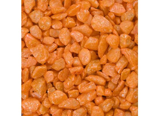 Kamień ozdobny 9-13 mm pomarańczowy