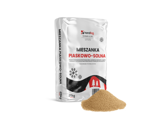 Mieszanka piaskowo-solna (70/30%) 25 kg