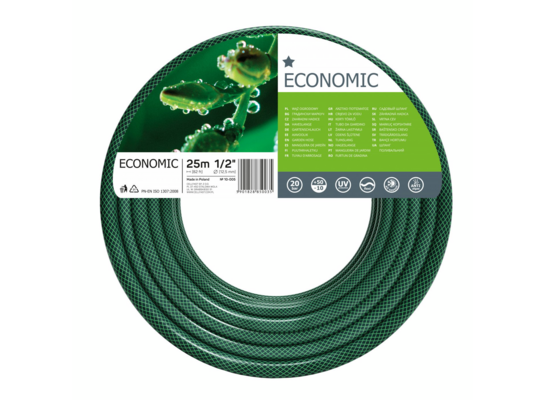 Wąż ogrodowy ECONOMIC 1/2" 25 m Cellfast