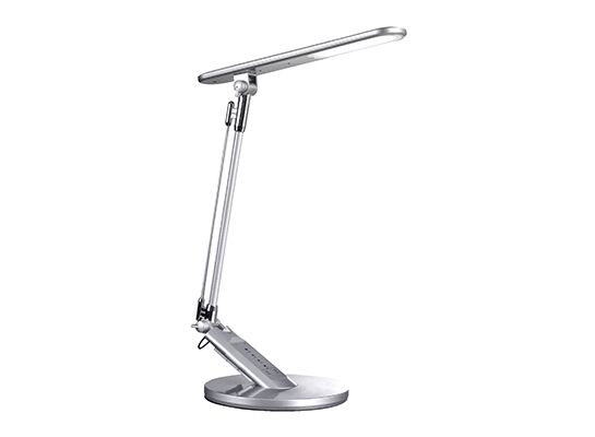 Lampa biurkowa LED OPTIMUM srebrna 3000K-6000K