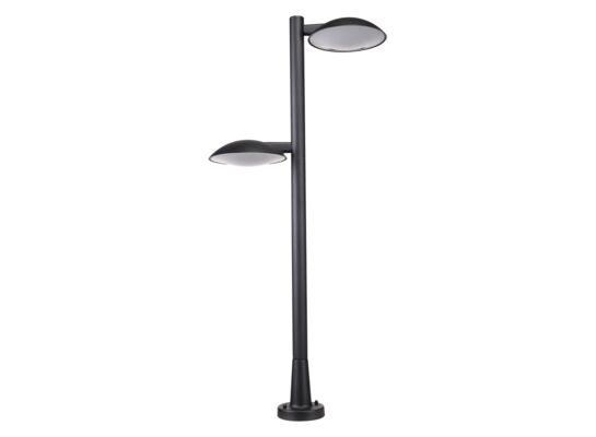 Lampa stojąca zewnętrzna Piombino LED 24 W czarna