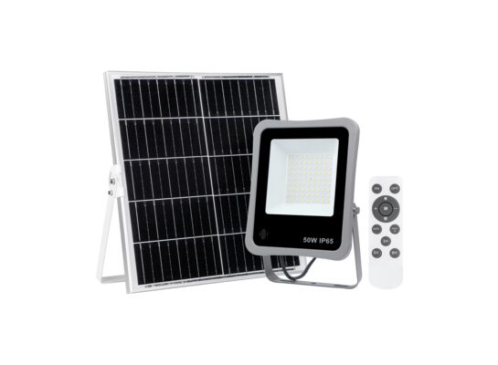 Naświatlacz solarny Bares SLR-73142-50W szary