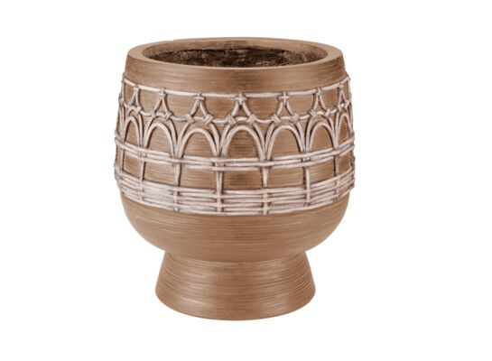 Donica BOHO 26 cm 28495 brązowy