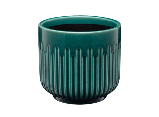 Osłonka ceramiczna OLIMPIA 12 cm 28575 turkus