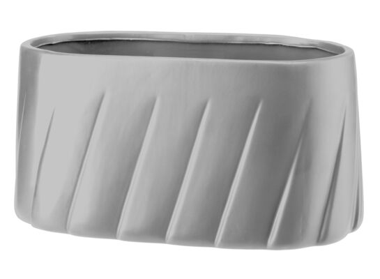 Osłonka ceramiczna 24 x 13 GABRIEL 26860 szary