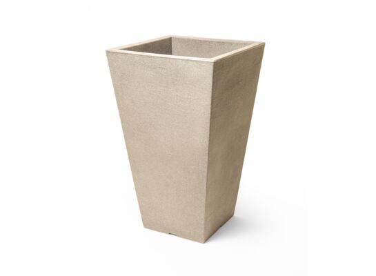 Doniczka kwadratowa MILA 27 x 45 cm 17 l 28719 beż