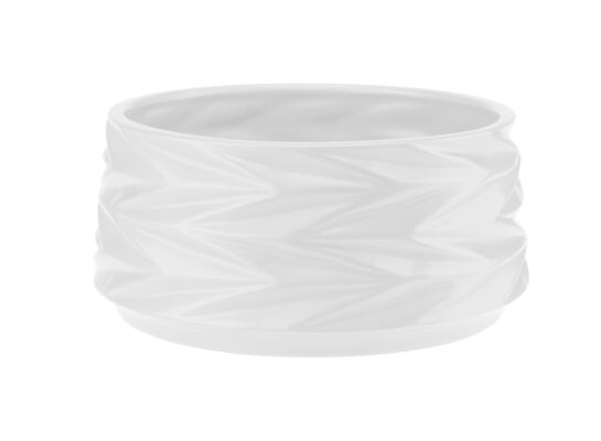 Osłonka ceramiczna SOPHIA 19 x 9 26936 biały