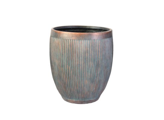 Donica BRITTA 29 cm 23596 wz. 1 miedziano-stalowy