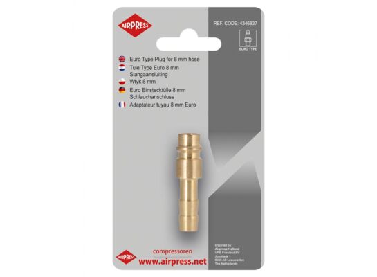 Wtyk na wąż 8 mm 46837
