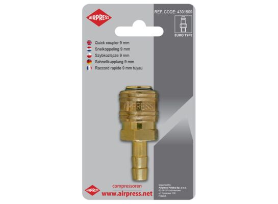 Szybkozłącze na wąż 9 mm 46801