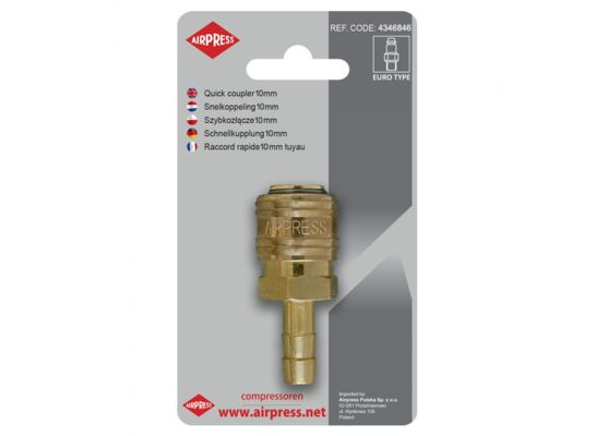 Szybkozłącze na wąż 10 mm 46846
