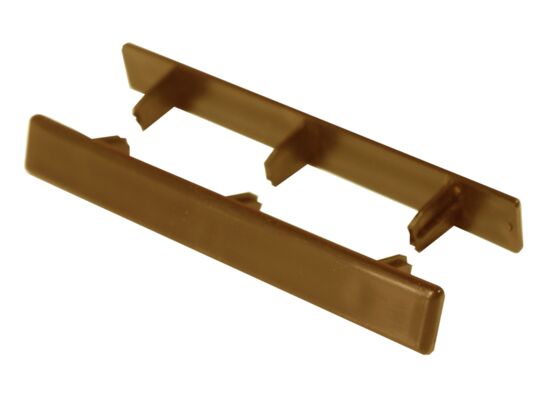 Zaślepka deski WPC 22 dąb brąz