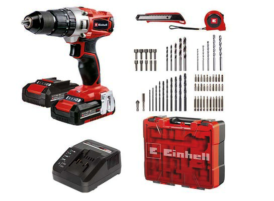 Wiertarko-Wkrętarka TE-CD 18/2 Li-i +64 (2x2,0 Ah)