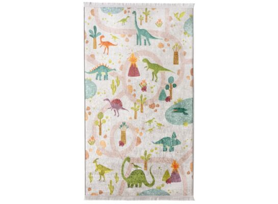Dywan drukowany kids DINO petra 80 x 140 cm beżowy