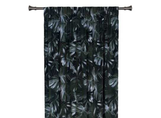 Zasłona z taśmą MANUA 140 x 300 cm, kolor zielony