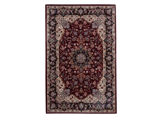 Dywan drukowany FUSA fake mink 160 x 230 cm bordowy