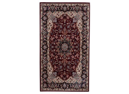 Dywan drukowany FUSA fake mink 50 x 80 cm bordowy