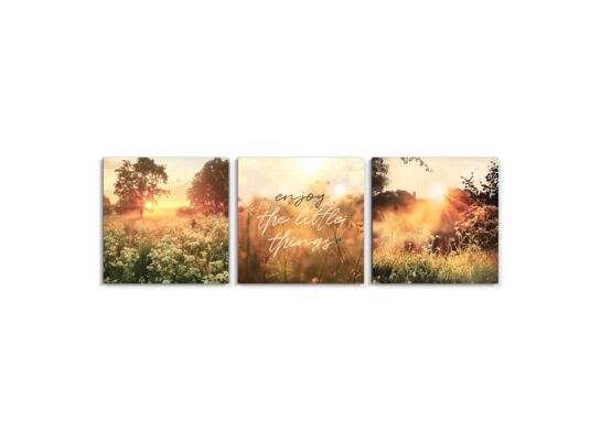 Obraz Canvas Set 3x 32 x 32 ST767 Summery