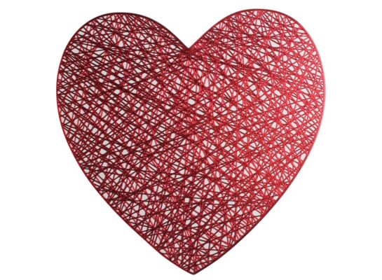 Podkładka HERT 38 x 38,5 cm czerwony