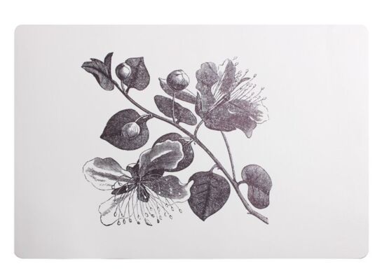 Podkładka CAPERS 43,5 x 28 cm biało-czarny