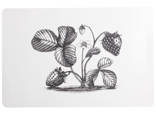 Podkładka FRAISE 43,5 x 28cm biało-czarny