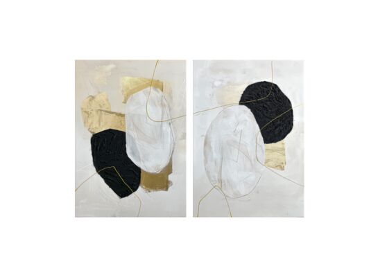 Obraz 2x 50 x 70 HP030 Crystal