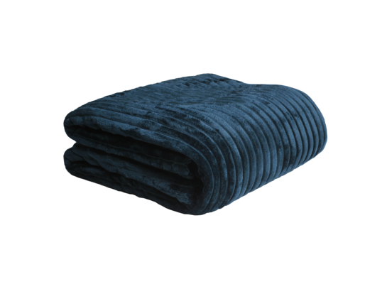 Koc PASU 150 x 200 cm niebieski