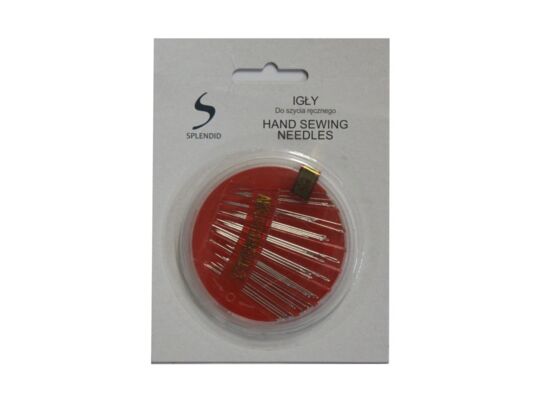 Igły zestaw w plastikowym opakowaniu