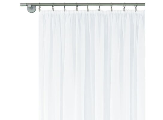 Firana z taśmą DIANA 400 x 260 cm, kolor biały