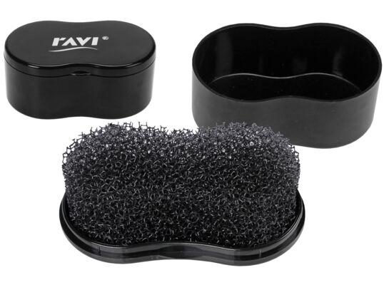 Duży czyścik do zamszu i nubuku czarny