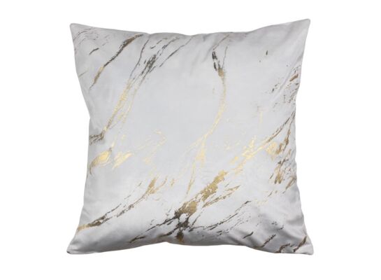 Poszewka STORM 45 x 45 cm biało-złoty