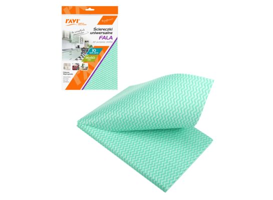 Ściereczki uniwersalne Fala 36 x 50 cm 10 sztuk