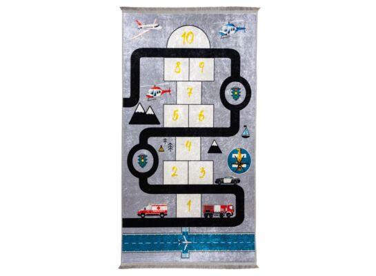 Dywan drukowany RUFI petra 80 x 140 cm szary