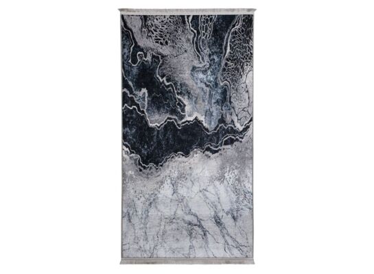 Dywan drukowany IBAR petra 80 x 140 cm srebrny