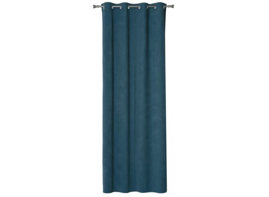 Zasłona z kółkami VENI140 x 260 cm morski