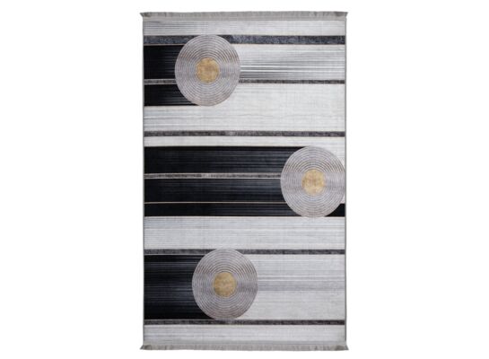 Dywan drukowany PRUT petra 60 x 120 cm czarny