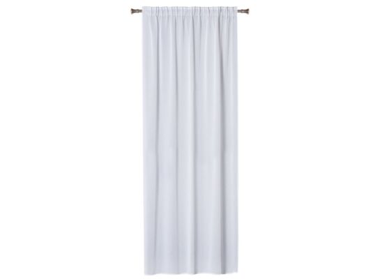 Firanka z taśmą ZOJA, 140 x 260 cm, kolor biały
