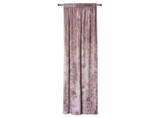 Zasłona na taśmie FROSTY 140 x 260 cm, wrzosowy