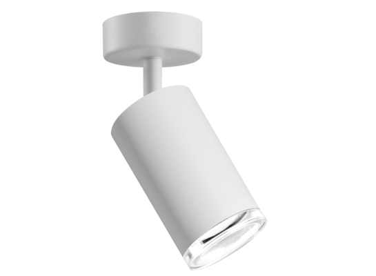 Lampa ścienno-sufitowa ruchoma Turyn biała GU10 IP44 Goldlux