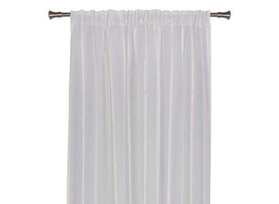 Firana z taśmą MILOS, 140 x 280 cm biały