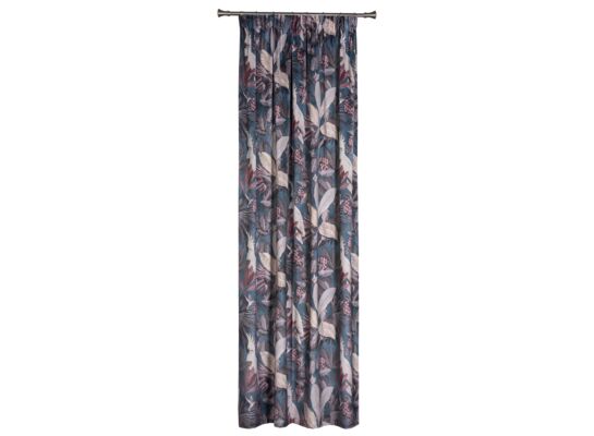 Zasłona z taśmą PARROT 140 x 260 cm wielokoloorowy