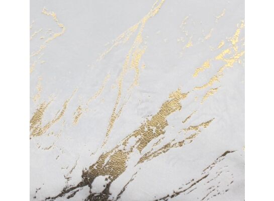 Bieżnik STORM 35 x 140 cm biało-złoty