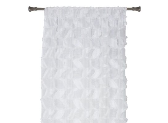 Firana z taśmą WINGS 140 x 300 cm, kolor off white