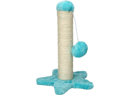 Drapak dla kota 21 x 21 x 30 cm niebieski